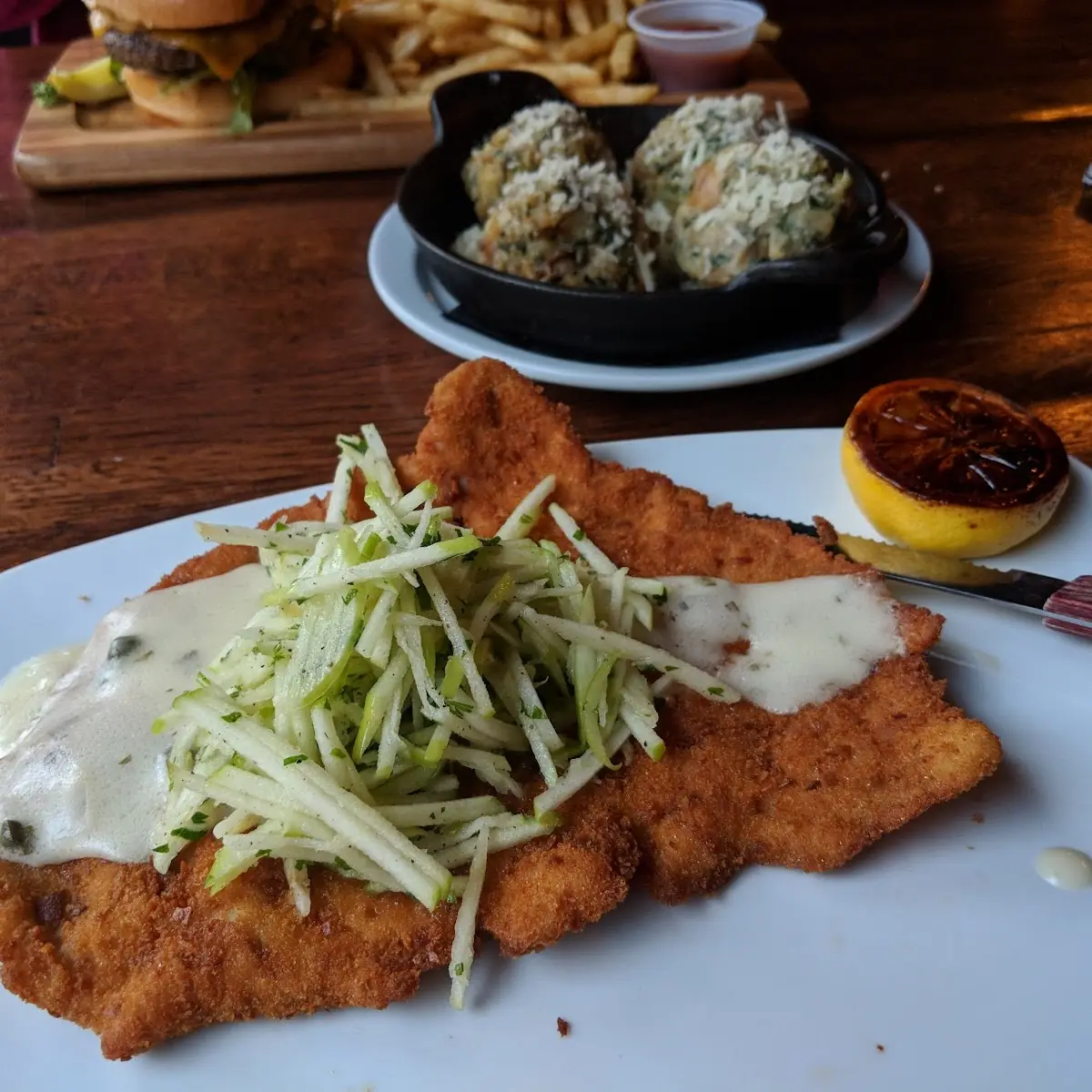 Pork Schnitzel Breakfast