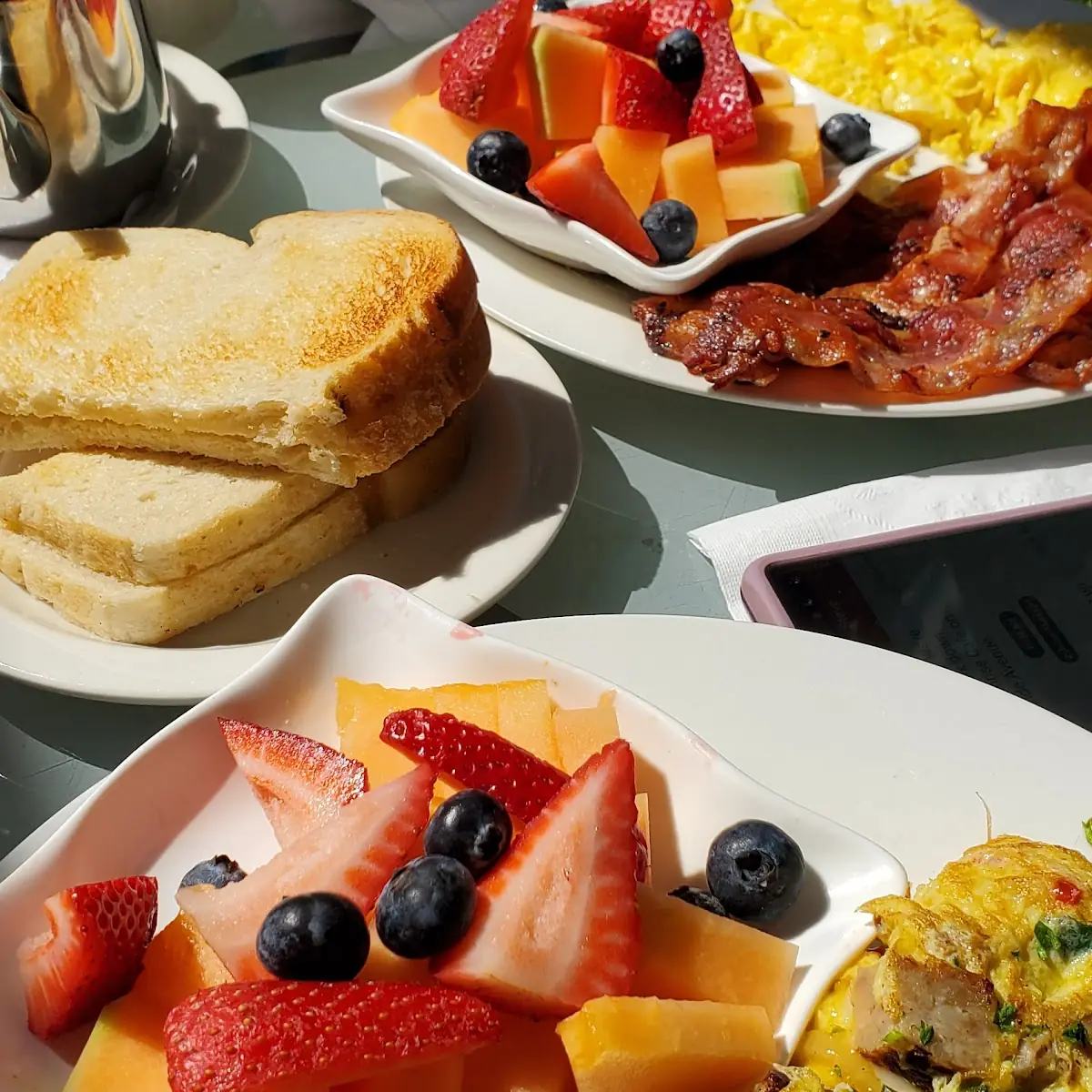 Western Omelette and Scrambled Eggs Breakfast