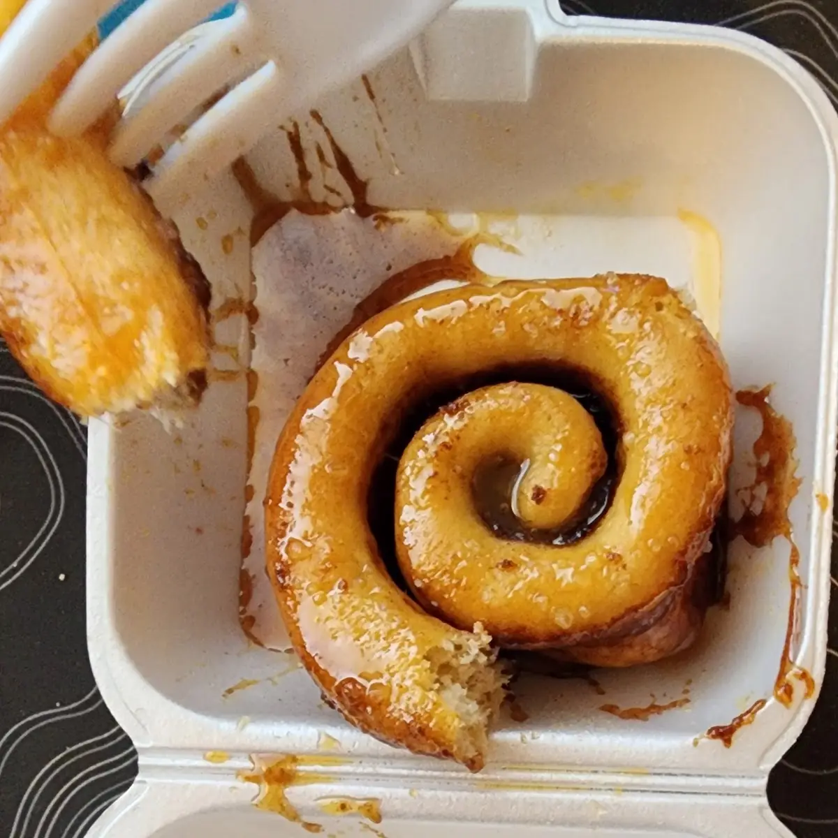 Salted Caramel Cinnamon Roll
