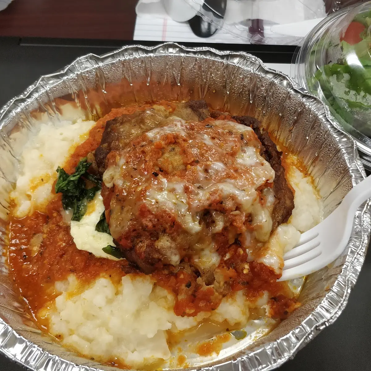 Eggplant Parmesan or Rolletini