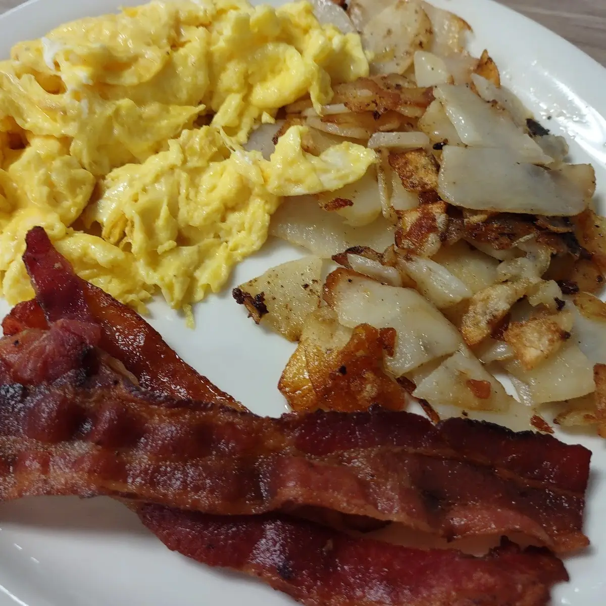 Scrambled Egg and Bacon