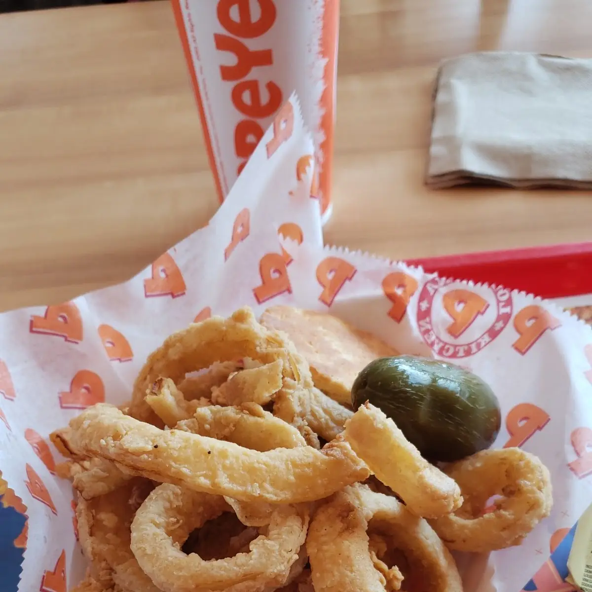 Tenders and Onion Rings