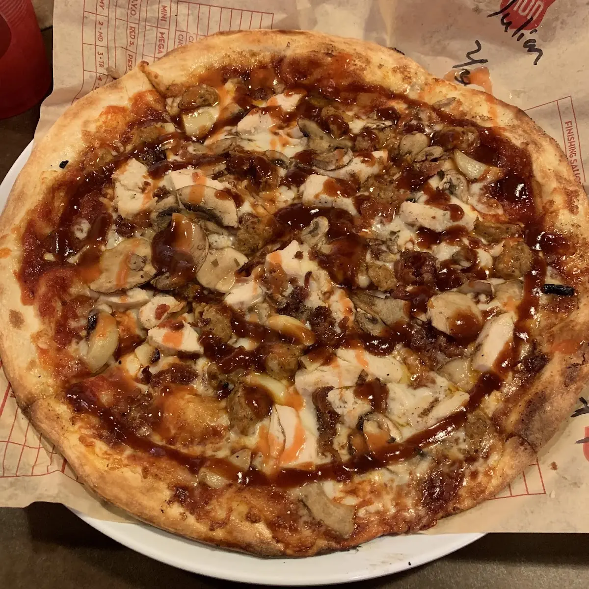 BBQ Chicken Pizza