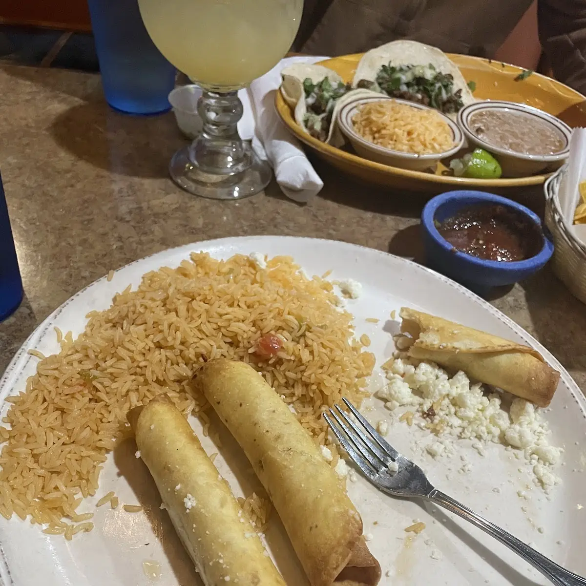 Chile Relleno Enchilada and Taco