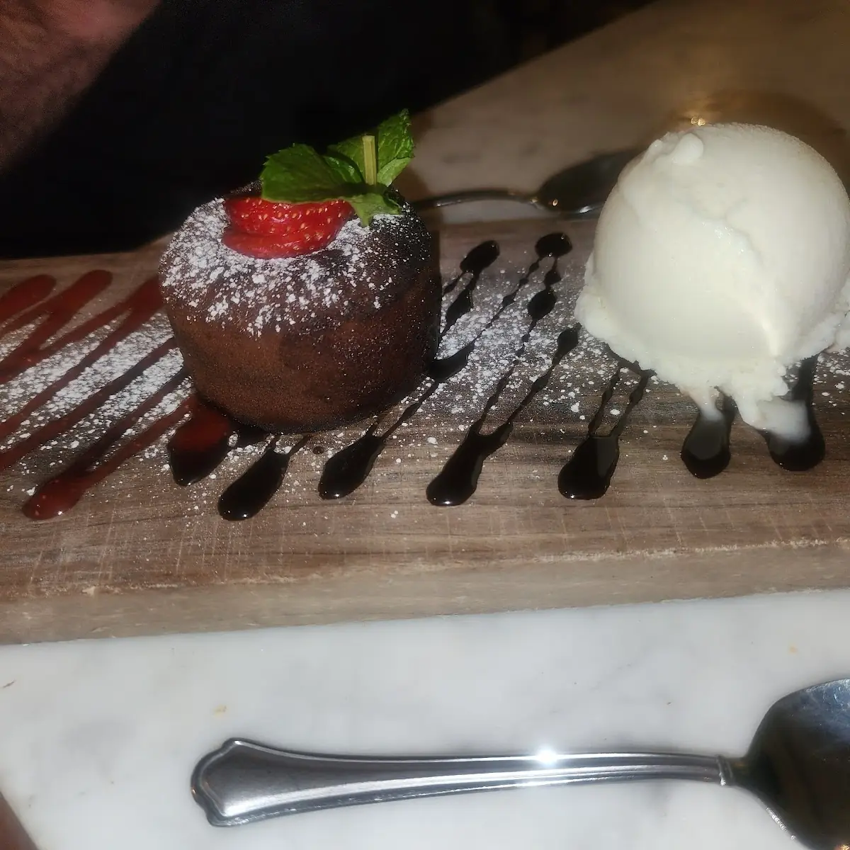 Black Lava Cake