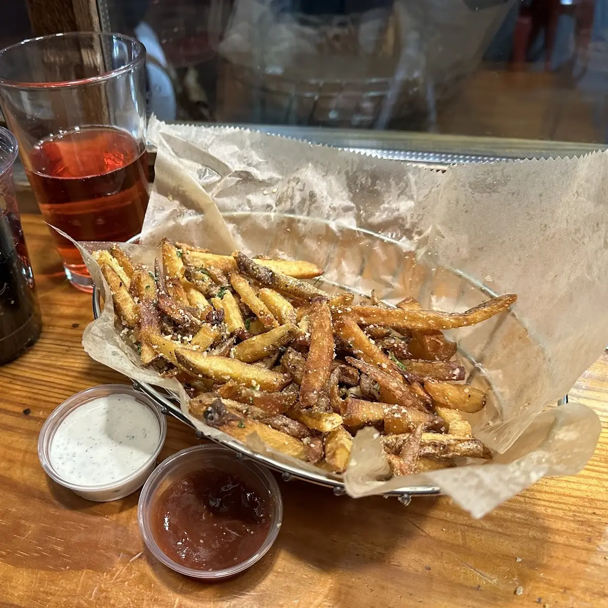 Garlic Parmesan Fries
