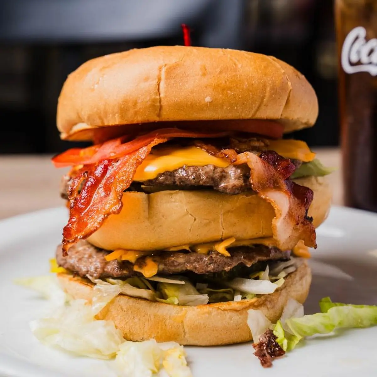 Grilled Bacon Cheeseburger