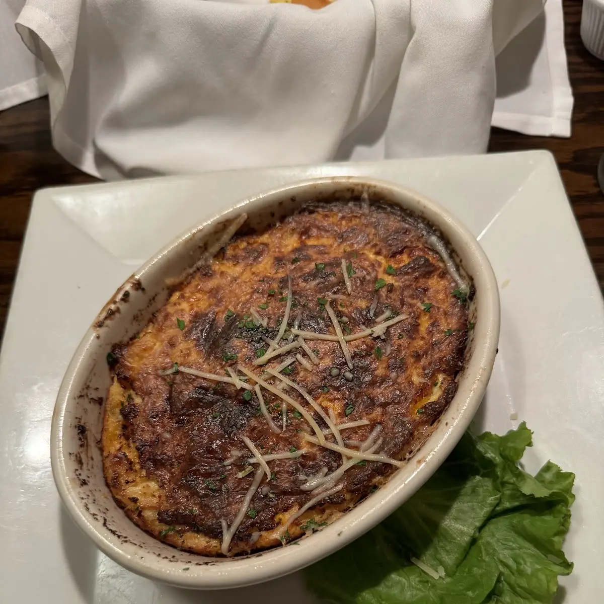 Chicken Cheesecake w/ Soup or Salad
