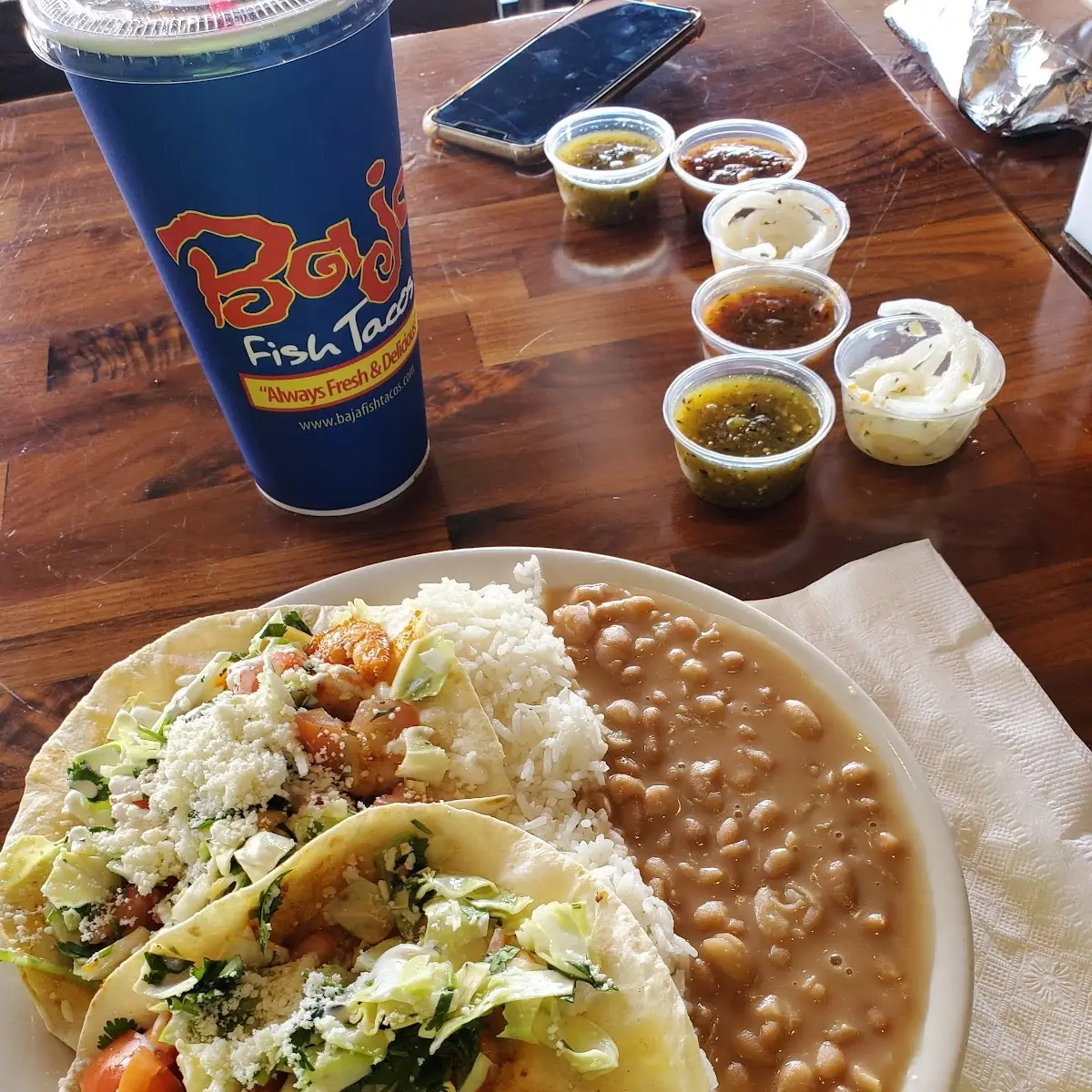 Blackened Shrimp Tacos