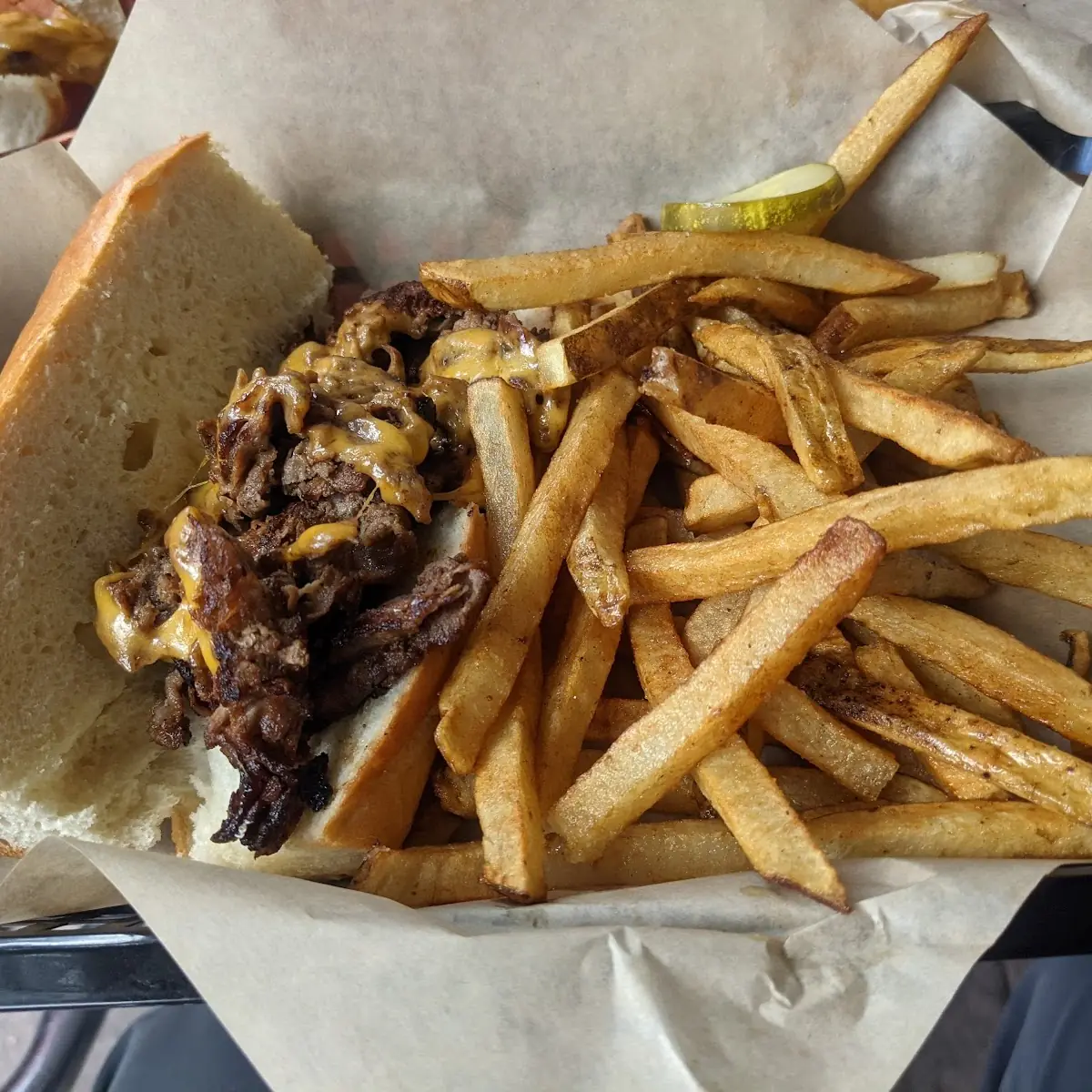 Philly Cheese Steak Sandwich