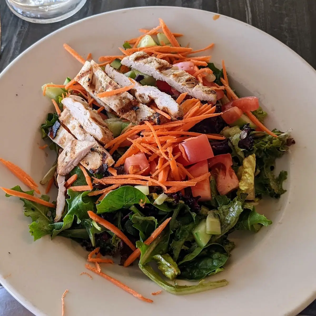 Tossed Salad with Grilled Chicken