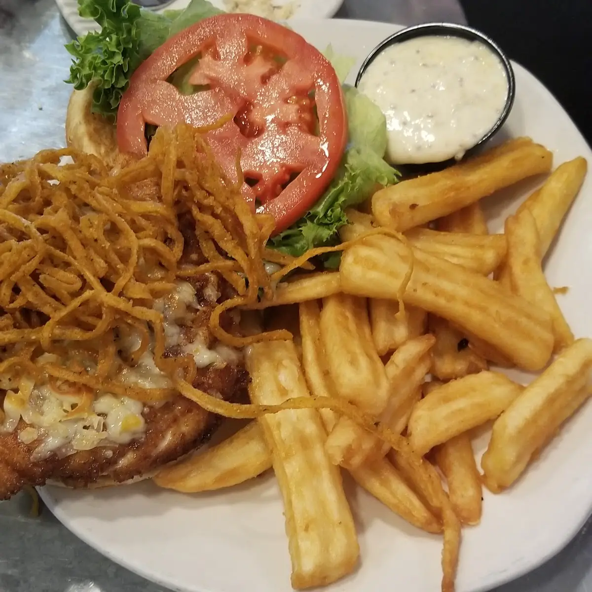 Pretzel Crusted Chicken Sandwich