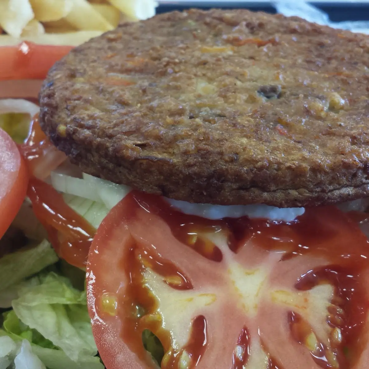 Veggie Patty Salad Platter