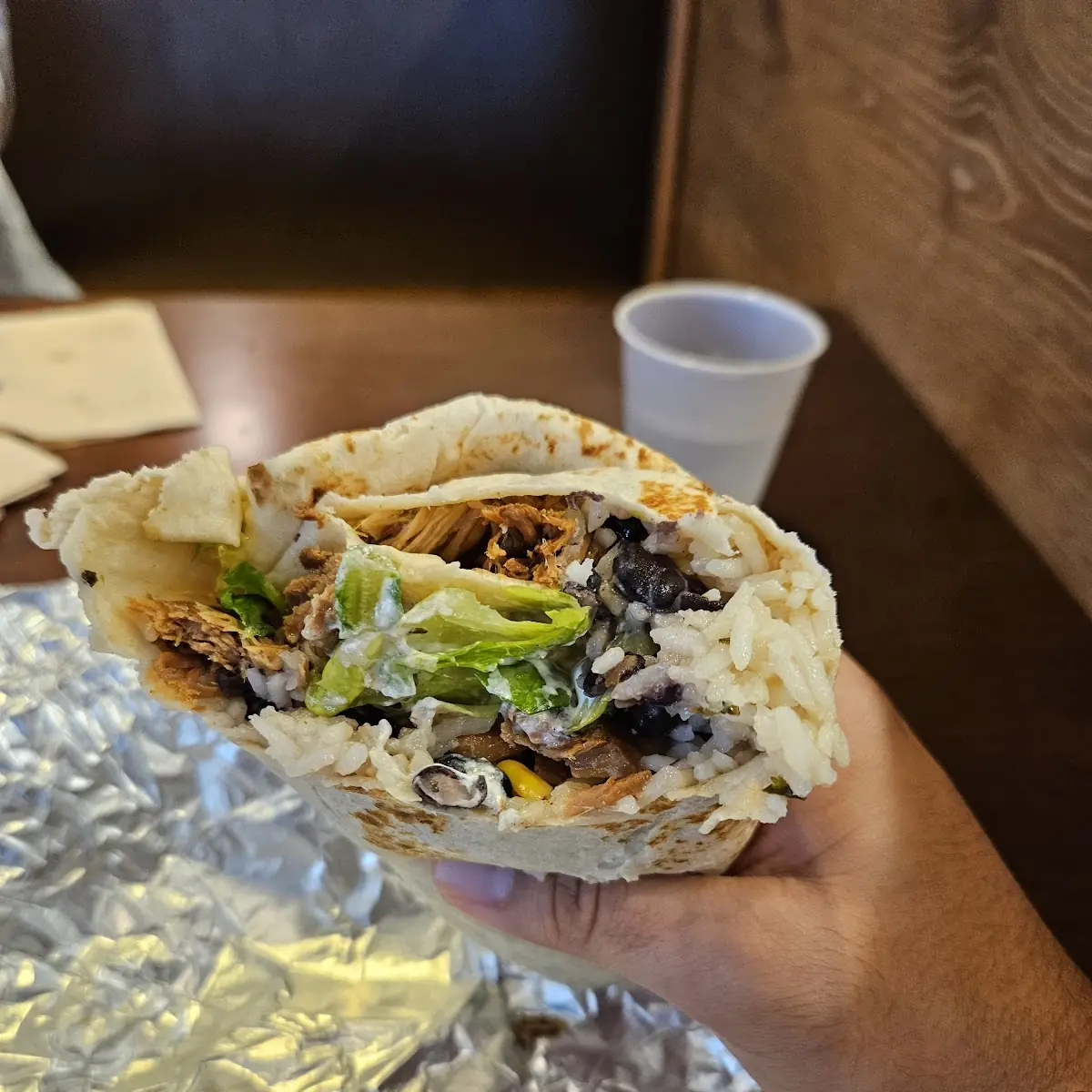 Pulled Pork Burrito
