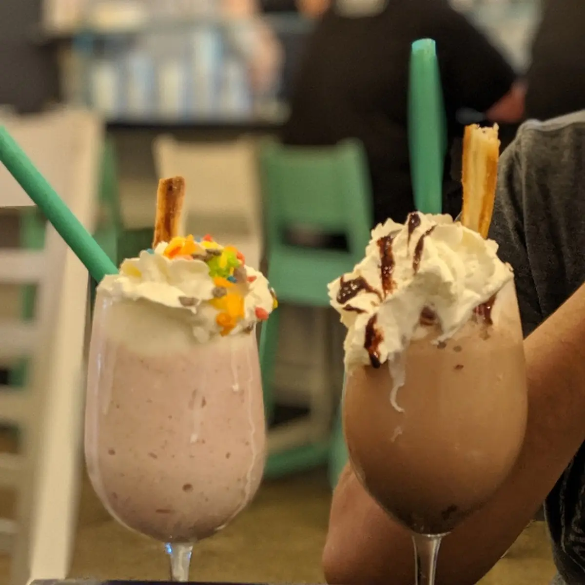 Strawberry Shortcake & Chocolate Milkshake