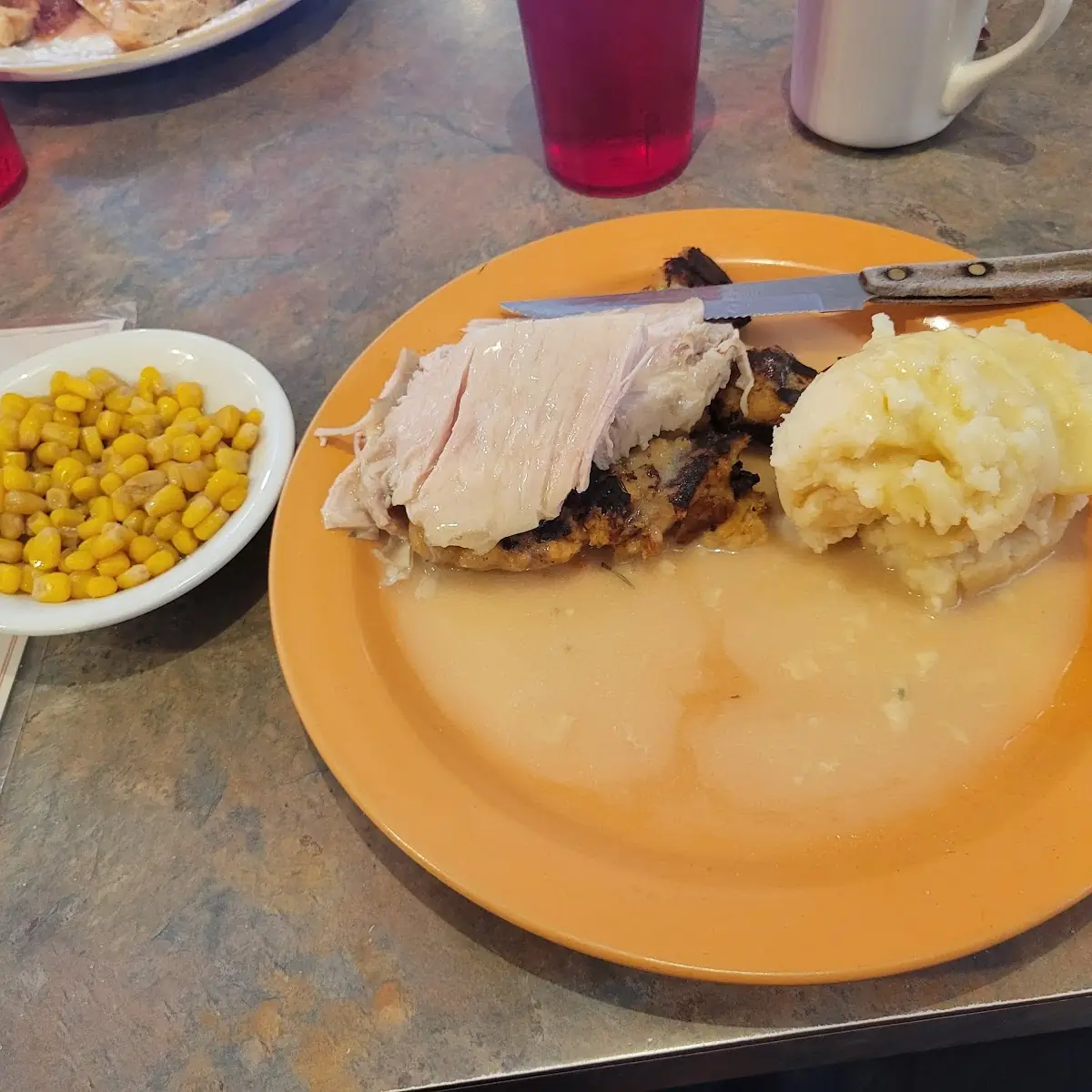 Open Face Turkey Sandwich