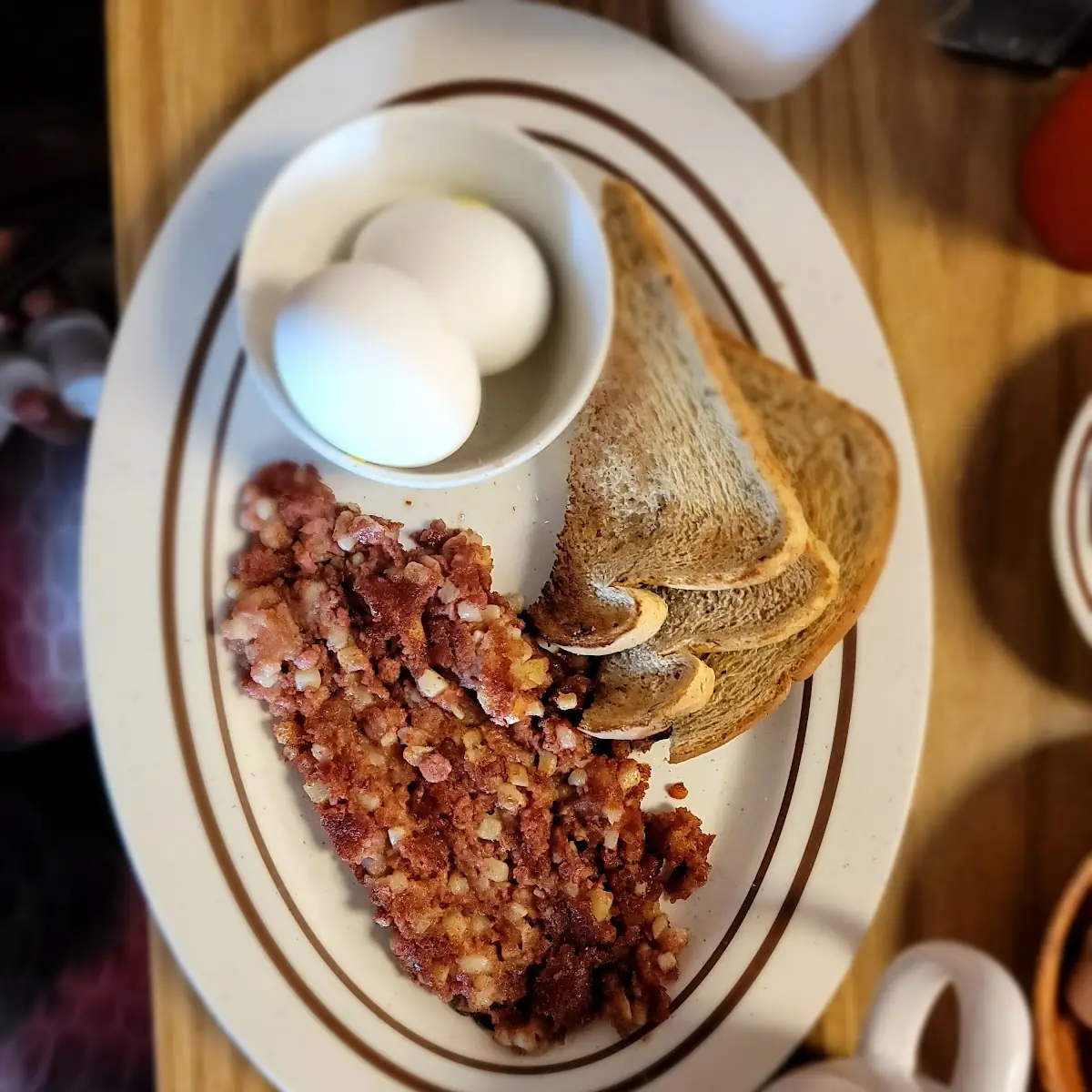 Corned Beef Hash with Eggs