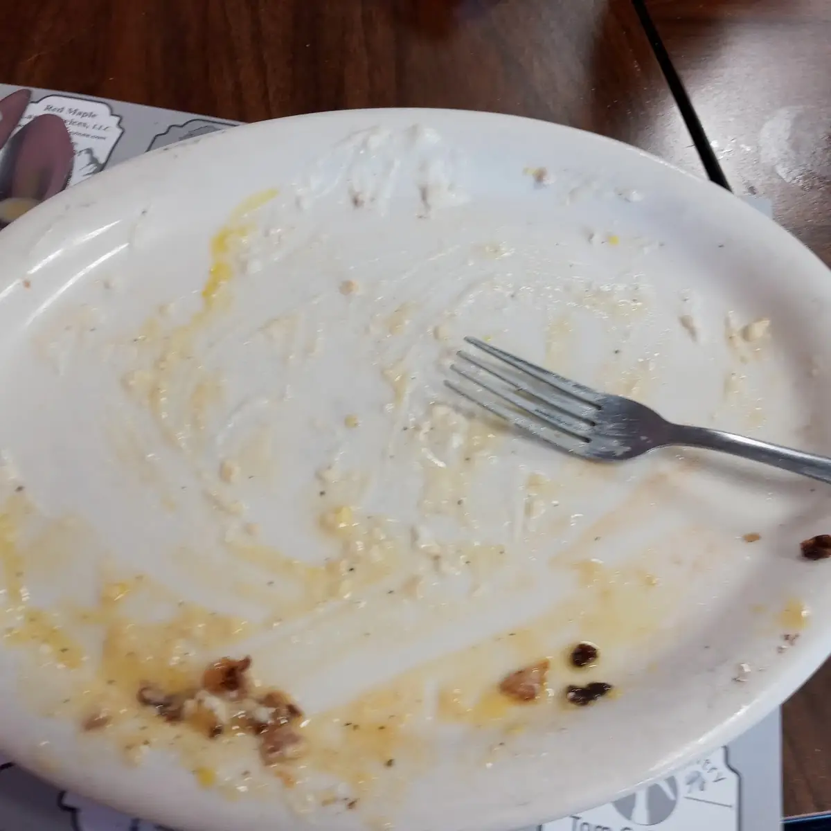 Empty Dish Sausage and Gravy