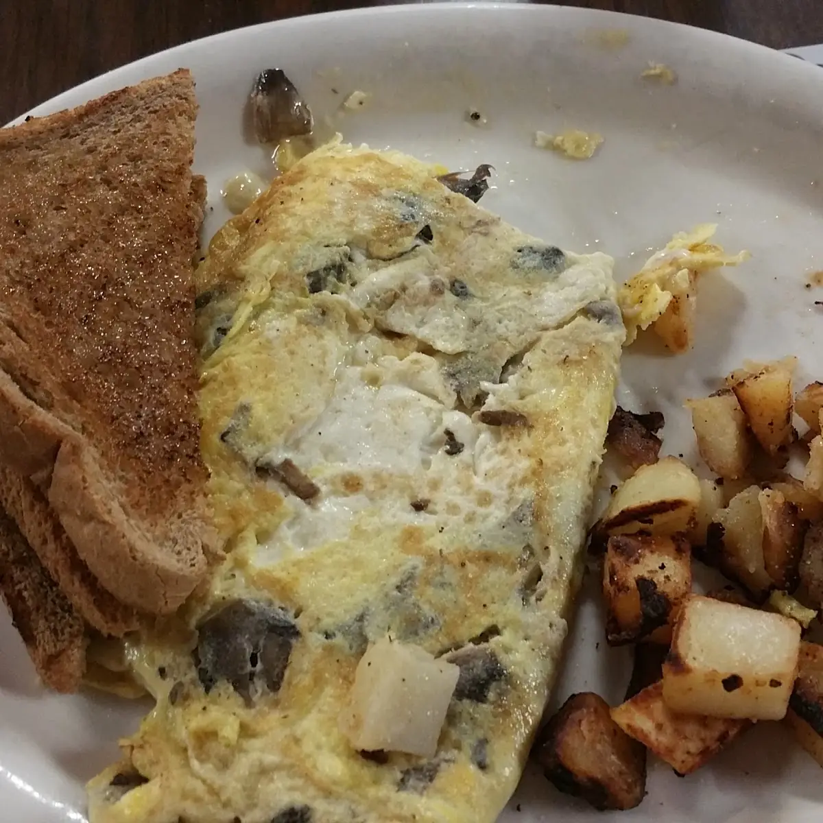 Mushroom Omelette