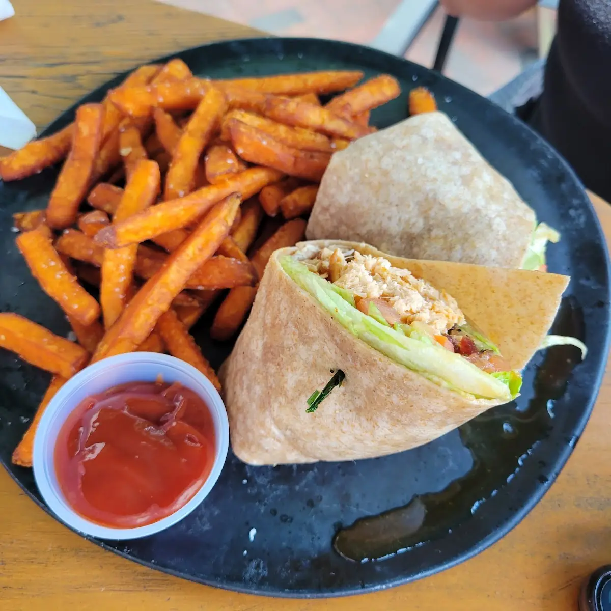 Blackened Chicken Wrap