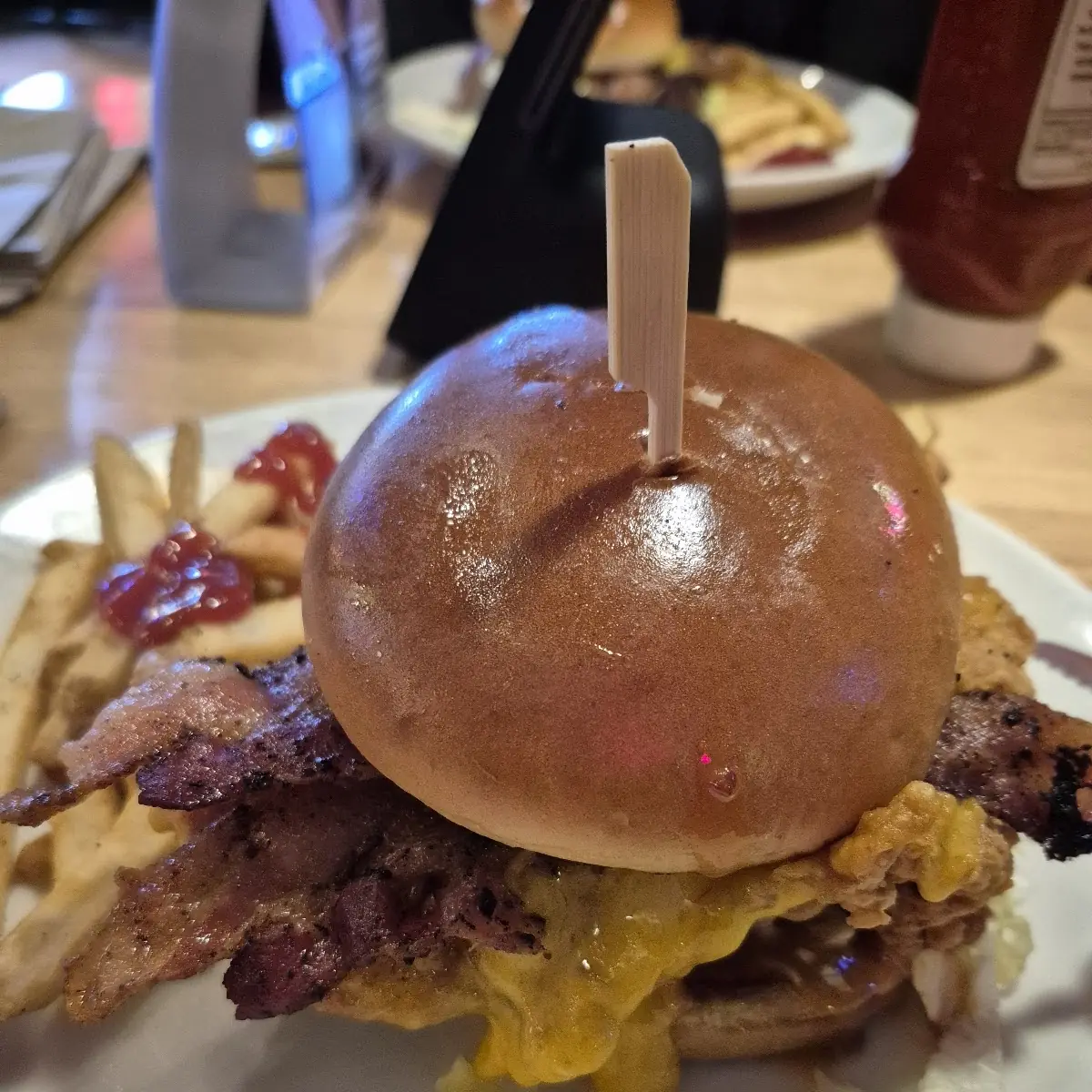 Bacon Cheddar Cheeseburger