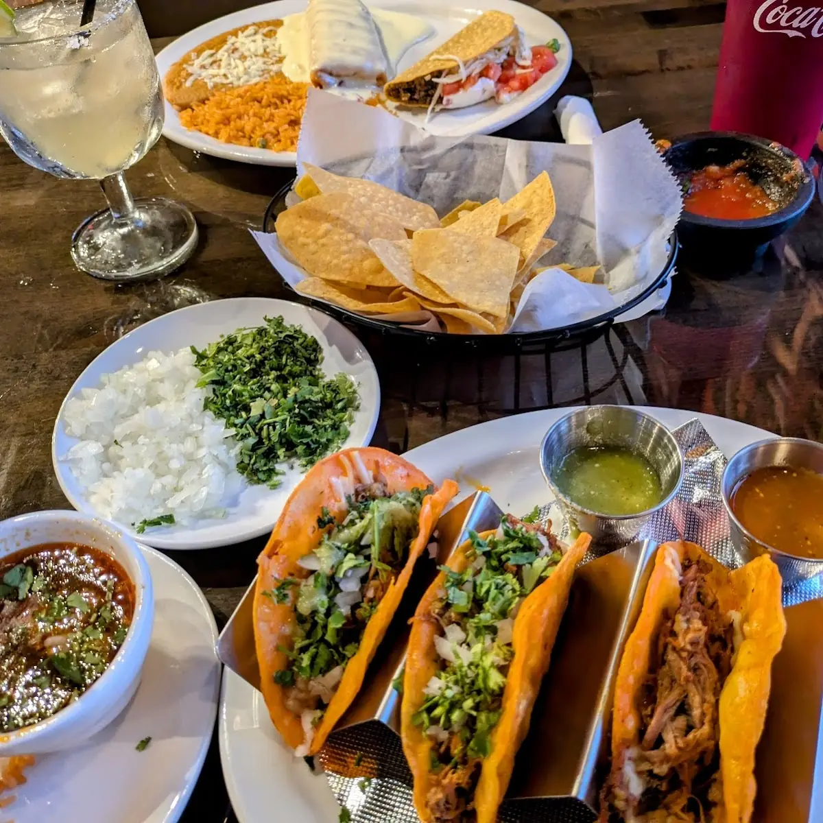 Birria Tacos and Combination 1