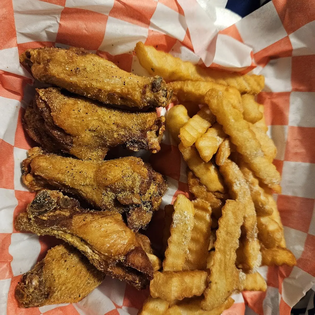 Lemon Pepper Dry and Fries