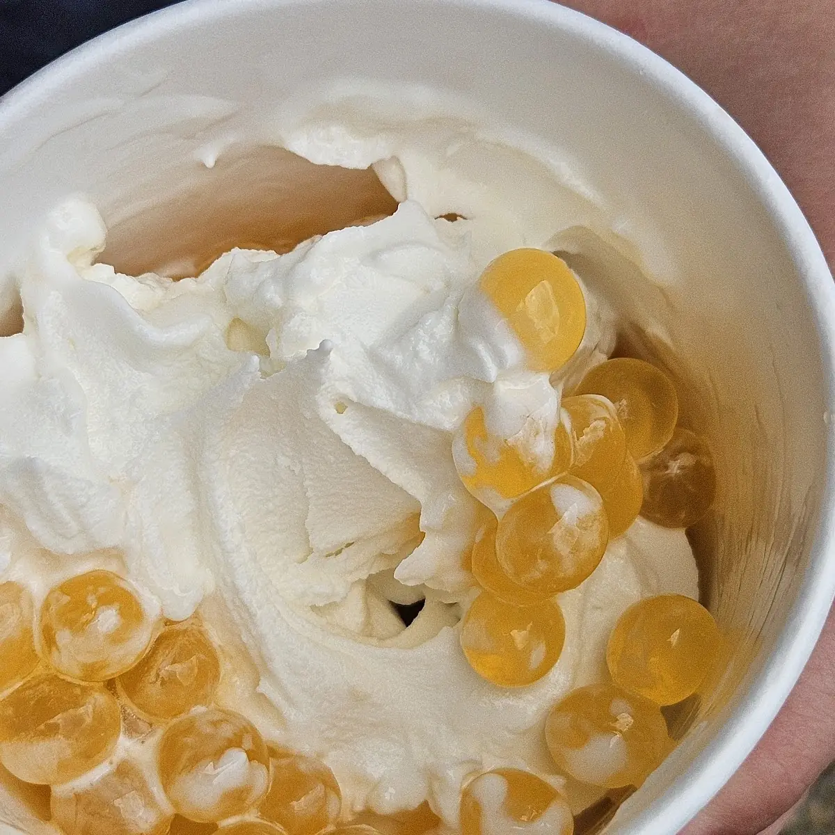 Passion Fruit Boba Shake