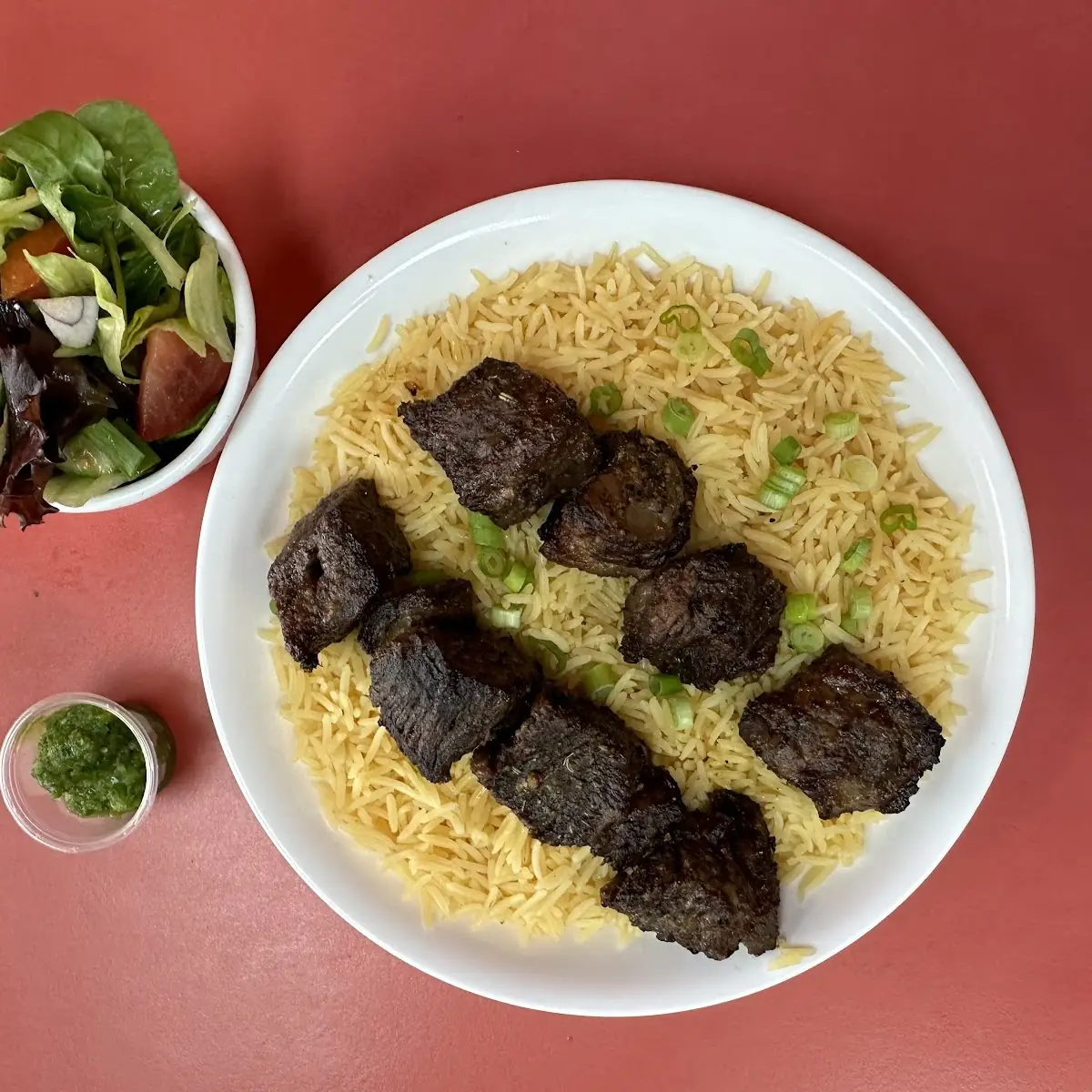 Lamb Kabob Plate