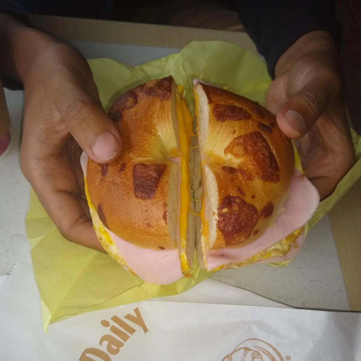 Egg Beacon and Cheese Bagels