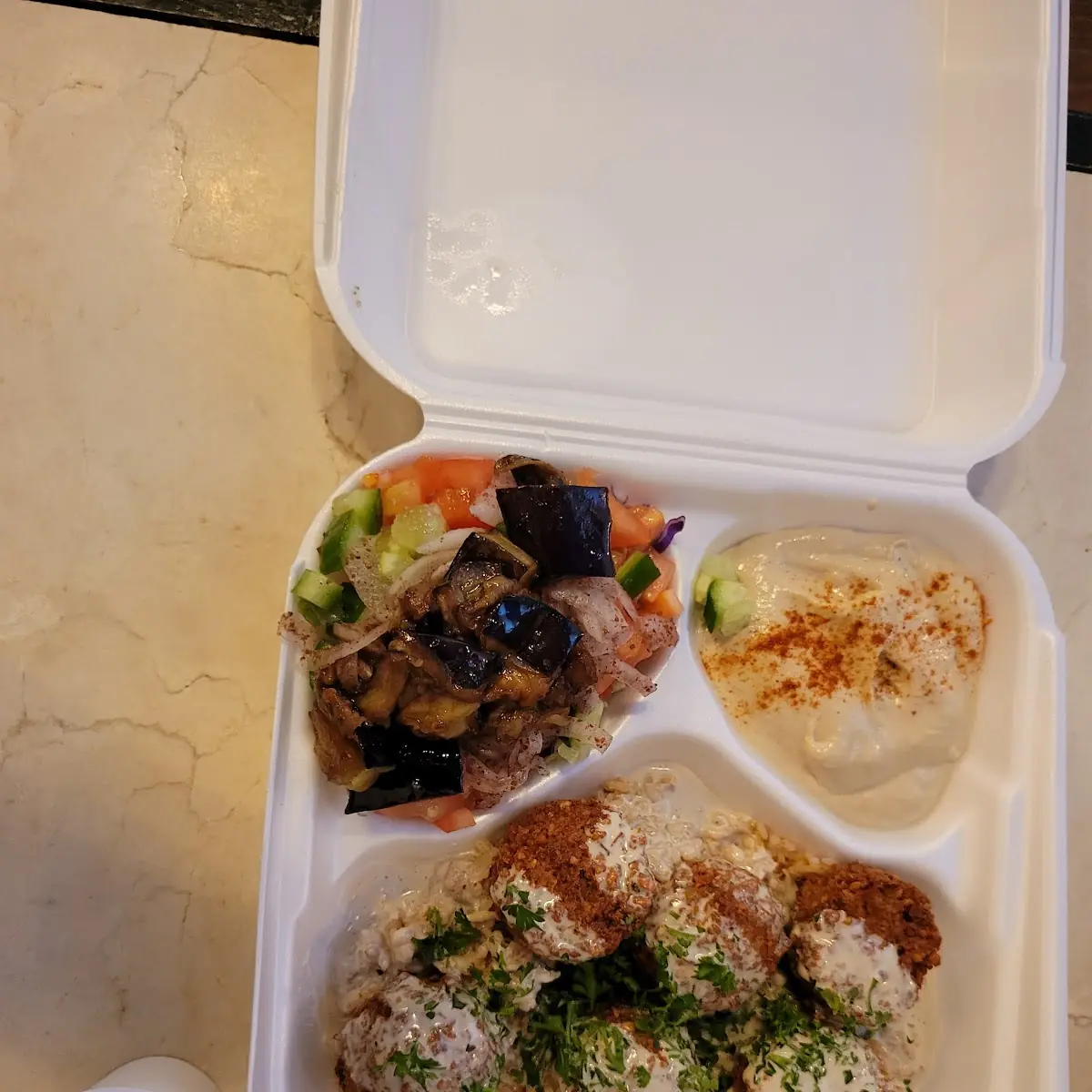 Falafel Rice