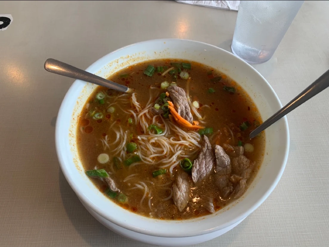 Satay Noodle Soup, Vu's Garden
