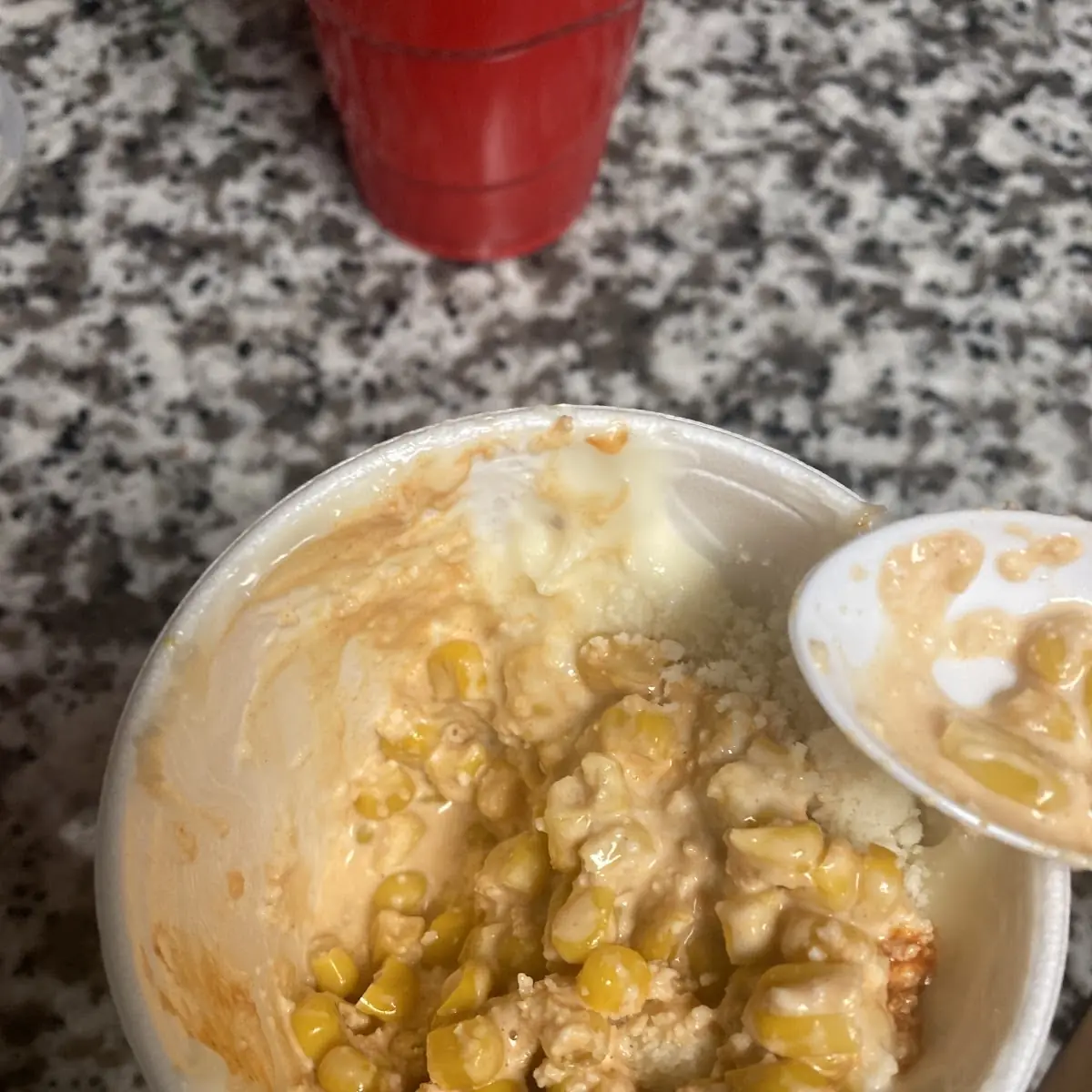 Elote En Un Vaso Corn In A Cup