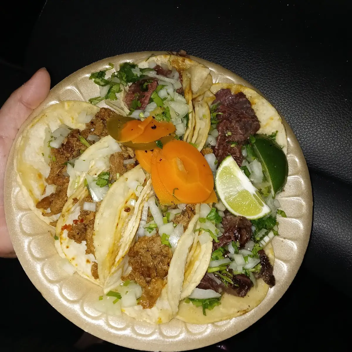 Plato Taco Suave Soft Taco Plate