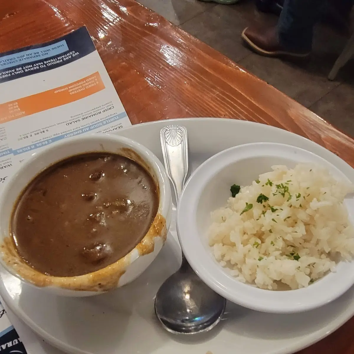 Seafood Gumbo and Rice