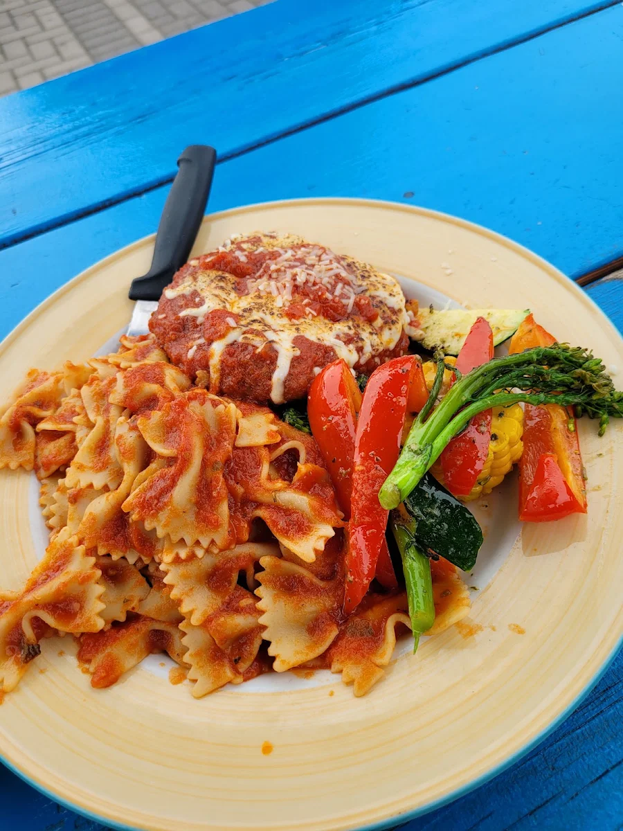 Chicken Parmesan with Spaghetti