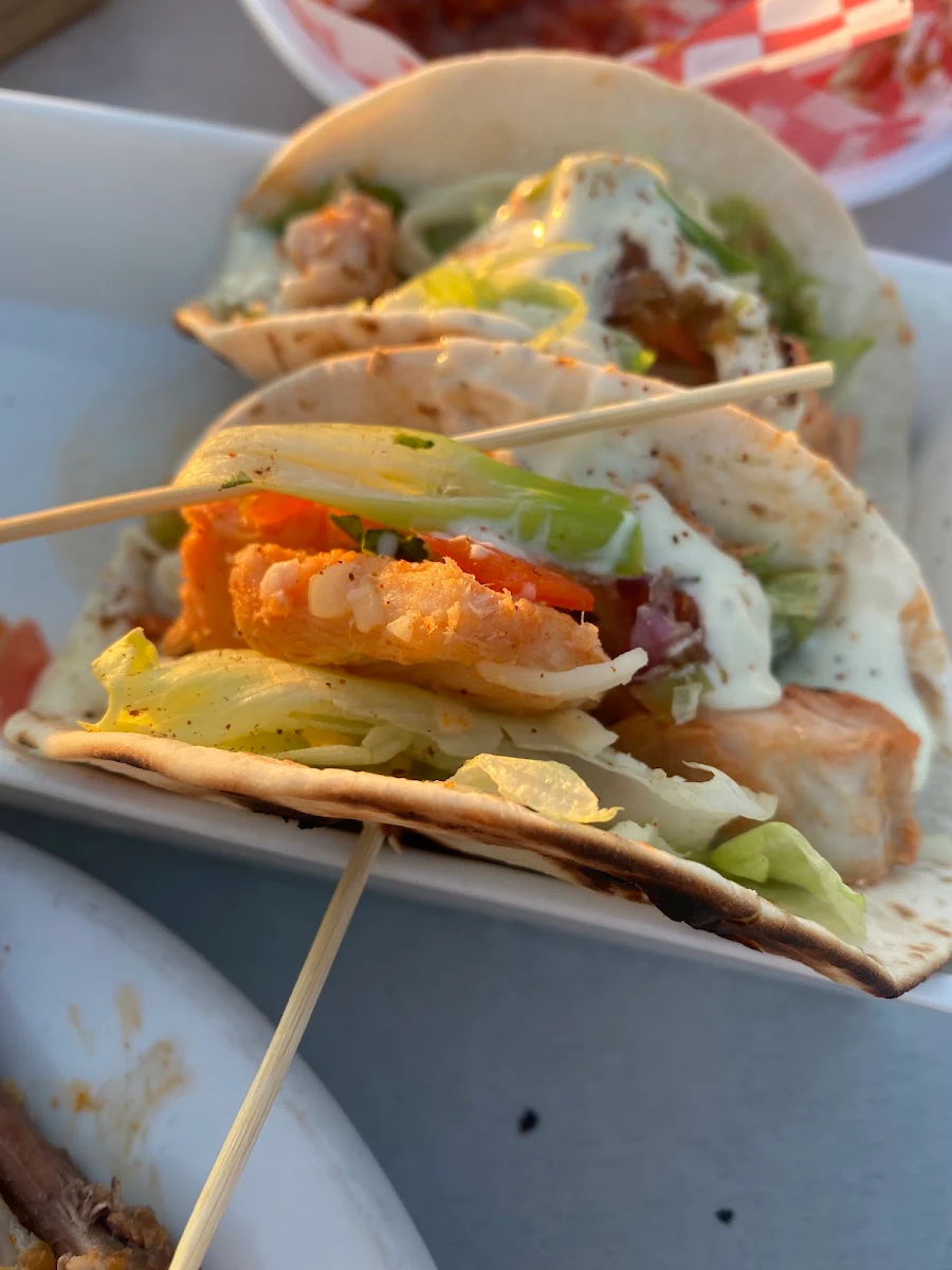 Four Amigo's Crispy Fish Tacos