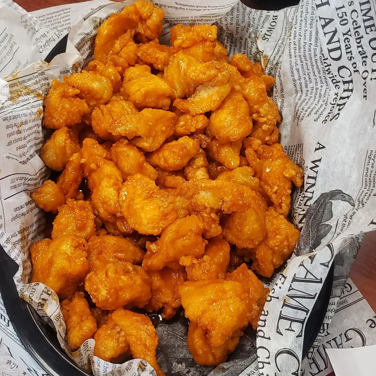 Buffalo Fried Shrimp Basket