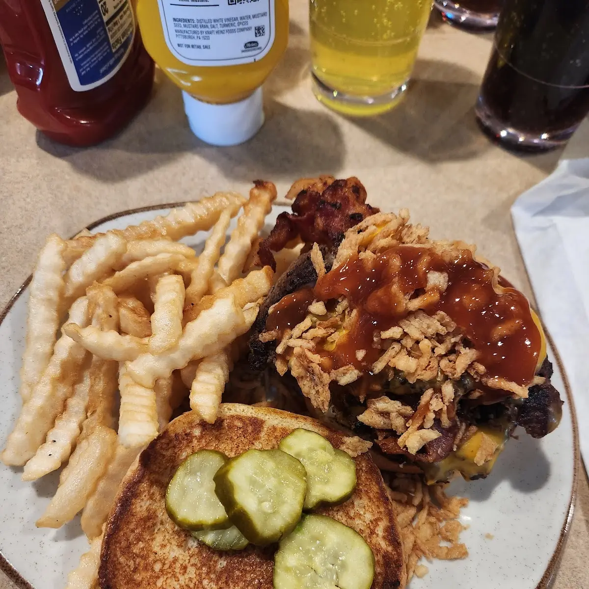 Western Bacon Cheeseburger