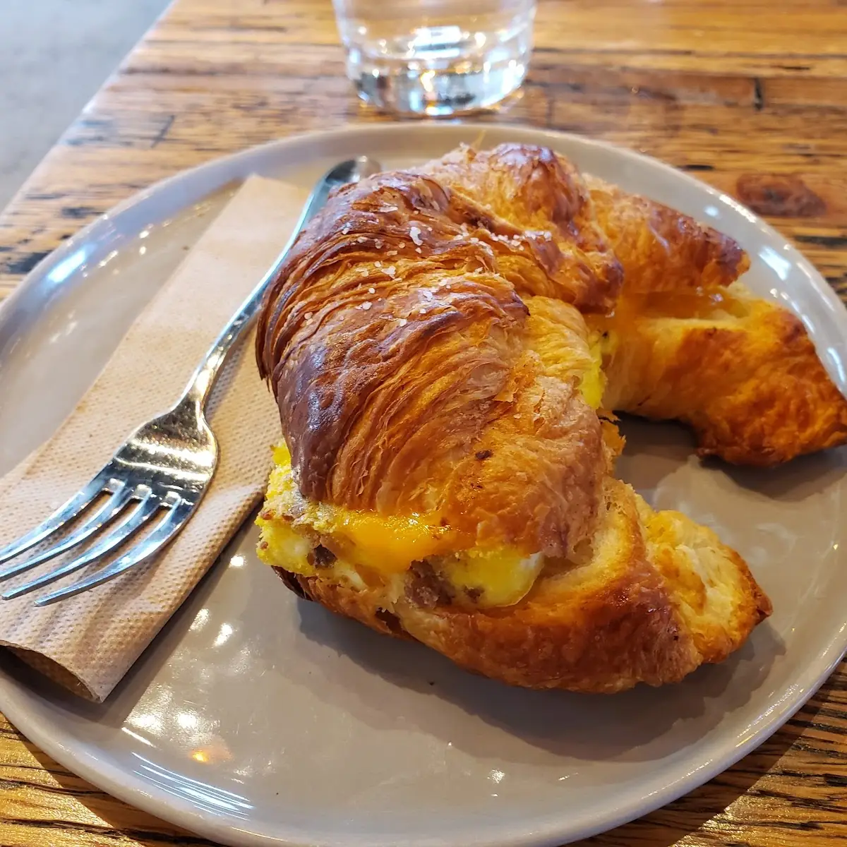 Bacon Egg and Cheese Croissant