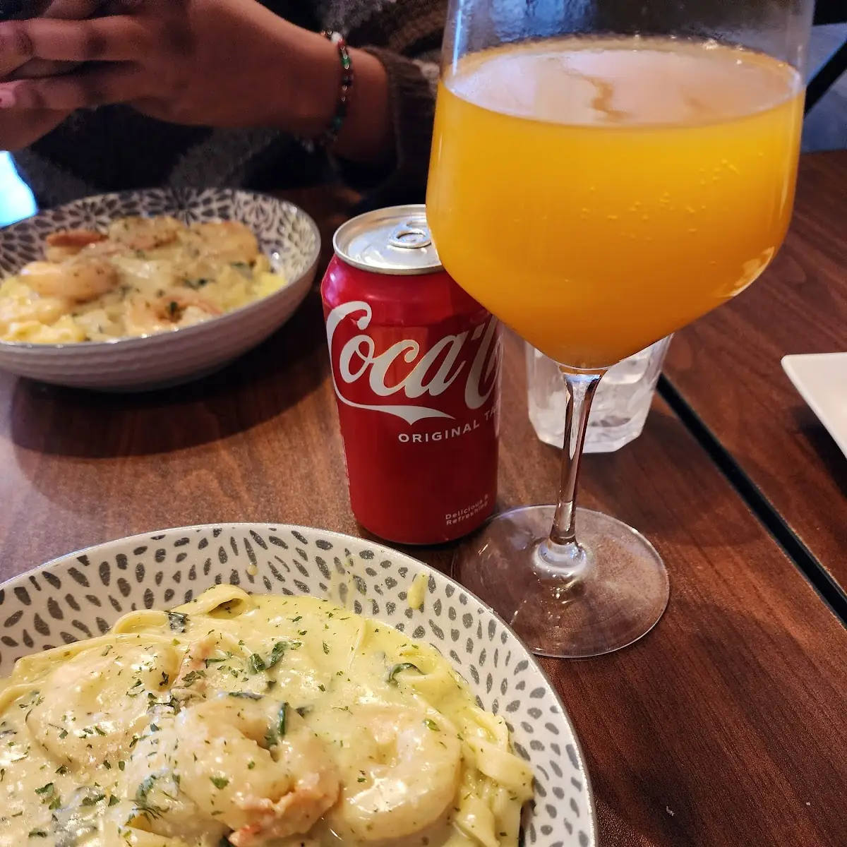 Shrimp Fettuccine Alfredo