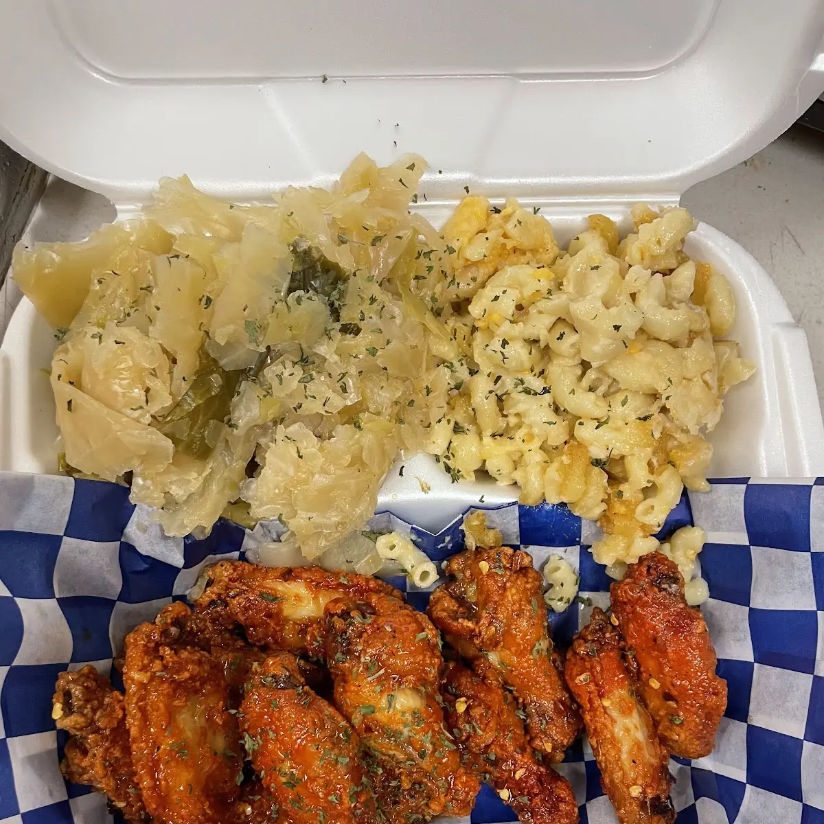 Hennessy Wings and Fries