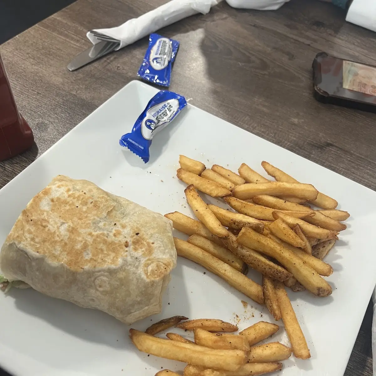 Cesar Chicken Wraps