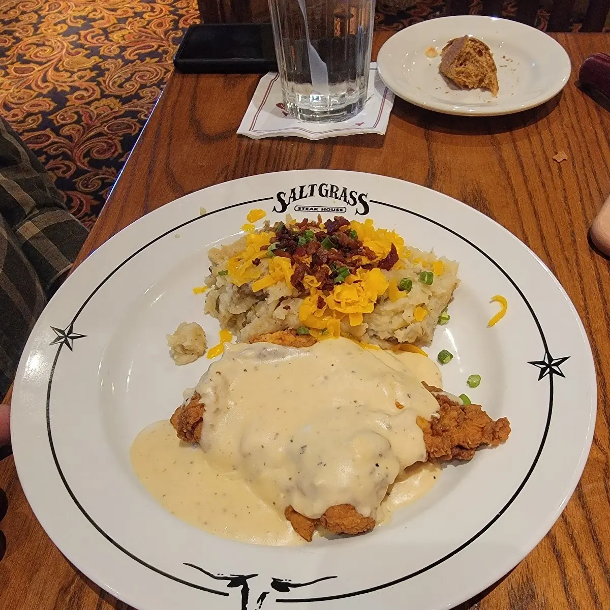 Chicken Fried Chicken with Loaded Mashed Potatoes