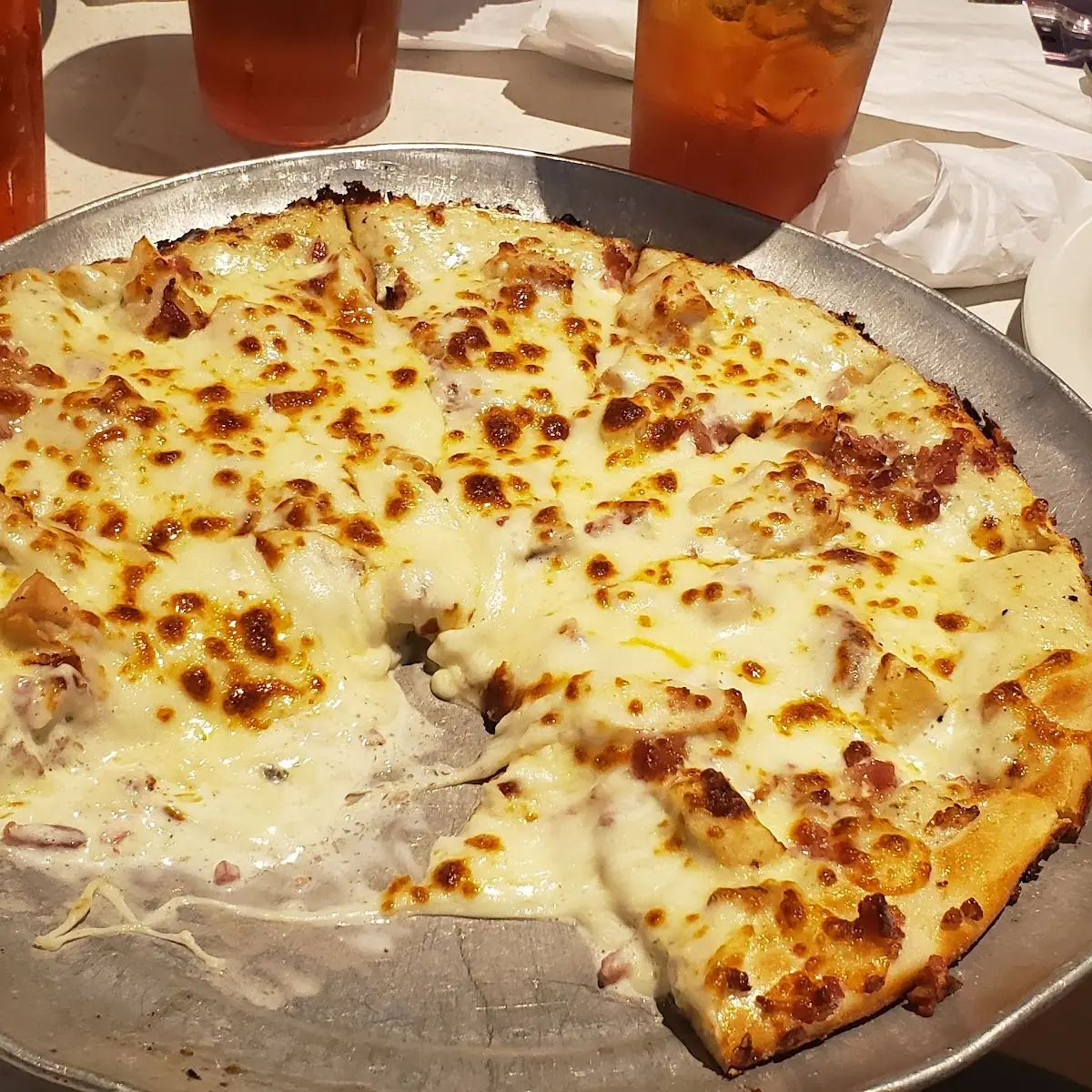 Chicken Bacon Ranch Pizza