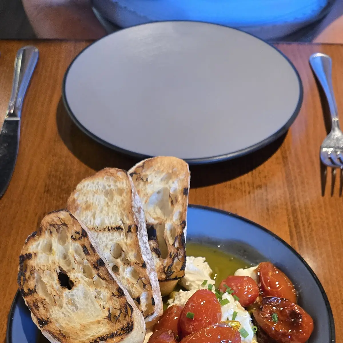 Tomatoes and Goat Cheese