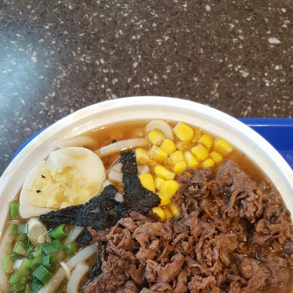 Spicy Beef Udon Soup