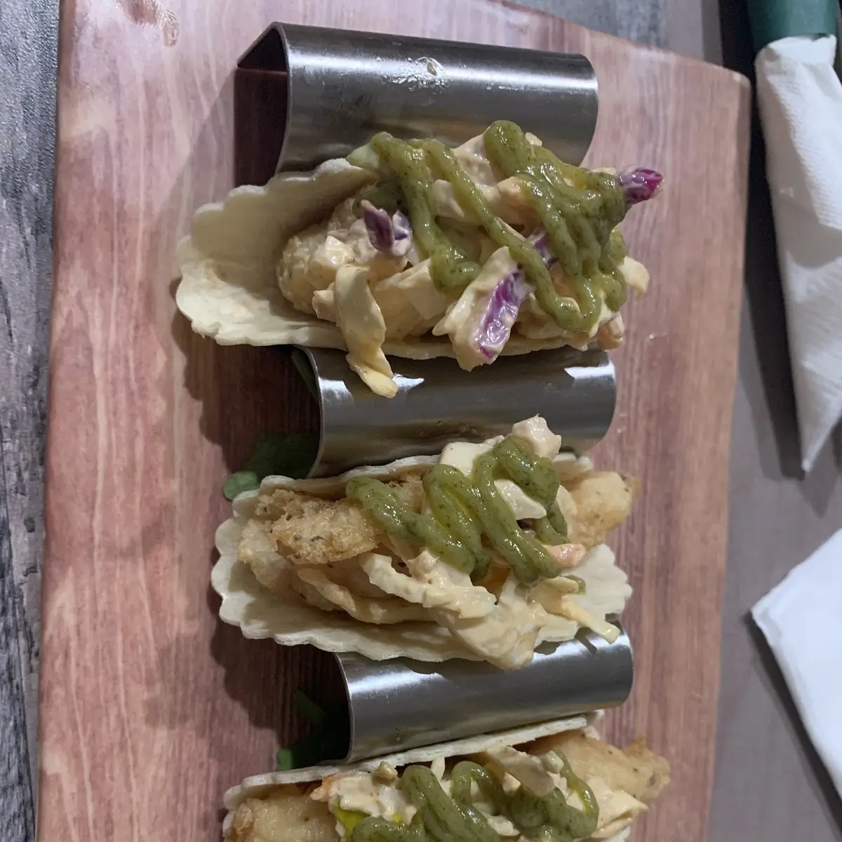 Mini Fish Tacos