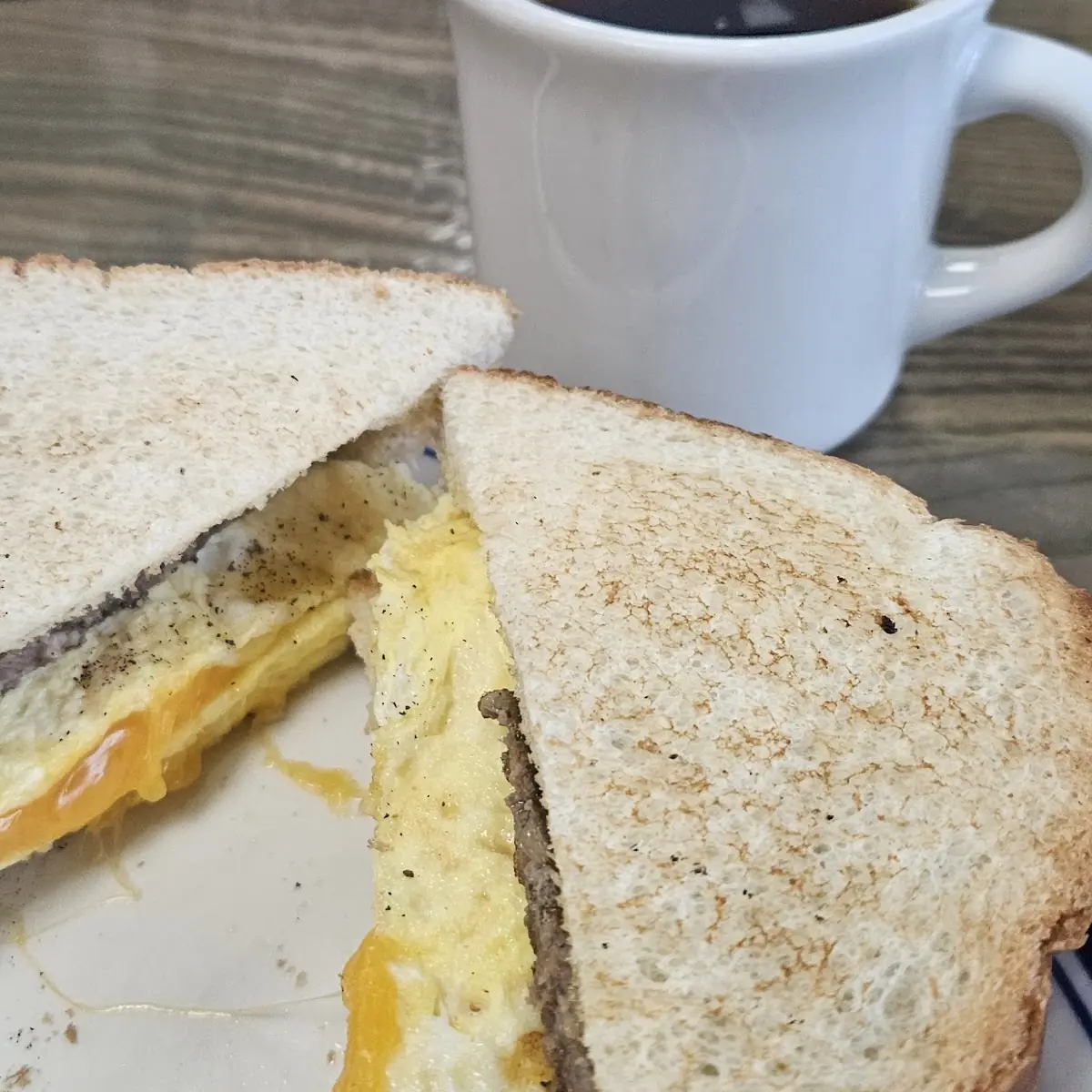 Sausage Egg Cheese Sandwich