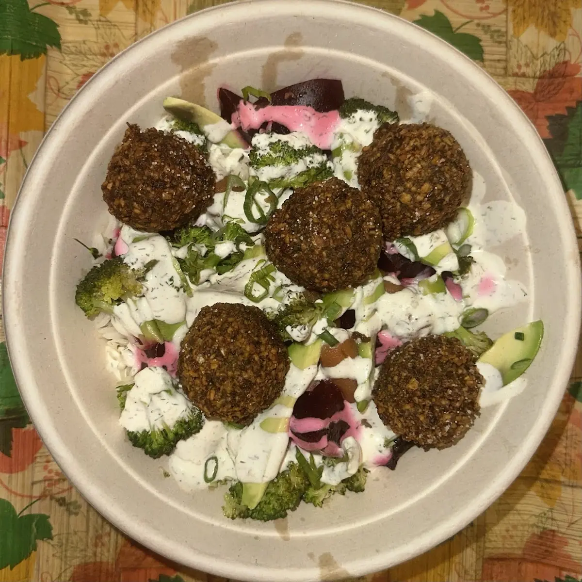 Green Pea Falafel